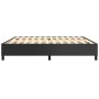 Estructura de cama de cuero sintético negro 200x200 cm de vidaXL, Camas y somieres - Ref: Foro24-3121065, Precio: 141,95 €, D...