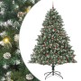 Árbol de Navidad artificial Verde 240 cm PVC, Plástico y Acero en Decoración Festiva y Estacional | Comprar online en Foru.es