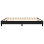 Estructura de cama de cuero sintético negro 180x200 cm de vidaXL, Camas y somieres - Ref: Foro24-3120712, Precio: 122,39 €, D...