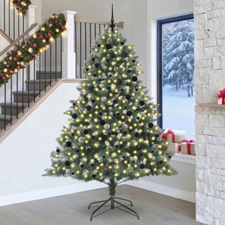Árbol de Navidad artificial Verde 240 cm PVC, Plástico y Acero en Decoración Festiva y Estacional | Comprar online en Foru.es