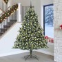 Árbol de Navidad artificial Verde 240 cm PVC, Plástico y Acero en Decoración Festiva y Estacional | Comprar online en Foru.es