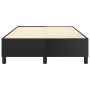Estructura de cama box spring cuero sintético negro 120x200 cm de vidaXL, Camas y somieres - Ref: Foro24-3121035, Precio: 101...