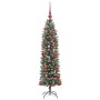 Árbol Navideño Artificial Delgado con 150 LED Verde y 120 cm en Decoración Festiva y Estacional | Comprar online en Foru.es