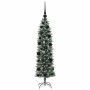 Árbol Navideño Artificial Delgado con 150 LED Verde y 120 cm en Decoración Festiva y Estacional | Comprar online en Foru.es