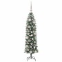 Árbol Navideño Artificial Delgado con 150 LED Verde y 120 cm en Decoración Festiva y Estacional | Comprar online en Foru.es