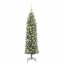 Árbol Navideño Artificial Delgado con 150 LED Verde y 120 cm en Decoración Festiva y Estacional | Comprar online en Foru.es