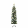 Árbol Navideño Artificial Delgado con 150 LED Verde y 120 cm en Decoración Festiva y Estacional | Comprar online en Foru.es