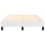 Estructura de cama de cuero sintético blanco 120x200 cm de vidaXL, Camas y somieres - Ref: Foro24-3120689, Precio: 98,43 €, D...