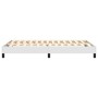 Estructura de cama de cuero sintético blanco 120x200 cm de vidaXL, Camas y somieres - Ref: Foro24-3120689, Precio: 98,43 €, D...