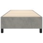 Estructura de cama de terciopelo gris claro 80x200 cm de vidaXL, Camas y somieres - Ref: Foro24-3121084, Precio: 100,41 €, De...