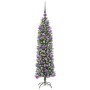 Árbol Navideño Artificial Delgado con 150 LED Verde y 120 cm en Decoración Festiva y Estacional | Comprar online en Foru.es