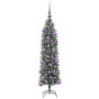 Árbol Navideño Artificial Delgado con 150 LED Verde y 120 cm en Decoración Festiva y Estacional | Comprar online en Foru.es