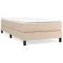 Estructura de cama de cuero sintético capuchino 90x200 cm de vidaXL, Camas y somieres - Ref: Foro24-3120681, Precio: 77,54 €,...