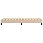 Estructura de cama de cuero sintético capuchino 90x200 cm de vidaXL, Camas y somieres - Ref: Foro24-3120681, Precio: 77,54 €,...