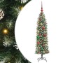 Árbol Navideño Artificial Delgado con 150 LED Verde y 120 cm en Decoración Festiva y Estacional | Comprar online en Foru.es