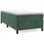 Estructura de cama de terciopelo verde 80x200 cm de vidaXL, Camas y somieres - Ref: Foro24-3121087, Precio: 90,42 €, Descuent...