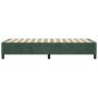 Estructura de cama de terciopelo verde 80x200 cm de vidaXL, Camas y somieres - Ref: Foro24-3121087, Precio: 90,42 €, Descuent...