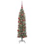 Árbol Navideño Artificial Delgado con 150 LED Verde y 150 cm en Decoración Festiva y Estacional | Comprar online en Foru.es