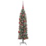 Árbol Navideño Artificial Delgado con 150 LED Verde y 150 cm en Decoración Festiva y Estacional | Comprar online en Foru.es