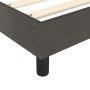 Estructura de cama de terciopelo gris oscuro 160x200 cm de vidaXL, Camas y somieres - Ref: Foro24-3121127, Precio: 120,10 €, ...