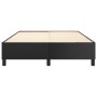 Estructura de cama de cuero sintético negro 140x200 cm de vidaXL, Camas y somieres - Ref: Foro24-3121047, Precio: 108,15 €, D...