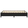 Estructura de cama de cuero sintético negro 140x200 cm de vidaXL, Camas y somieres - Ref: Foro24-3121047, Precio: 106,75 €, D...