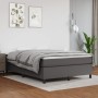 Estructura de cama de cuero sintético gris 140x190 cm de vidaXL, Camas y somieres - Ref: Foro24-3121045, Precio: 120,19 €, De...