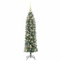 Árbol Navideño Artificial Delgado con 150 LED Verde y 150 cm en Decoración Festiva y Estacional | Comprar online en Foru.es