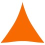 Toldo de vela triangular tela Oxford naranja 3,6x3,6x3,6 m en Sombrillas | Comprar online en Foru.es