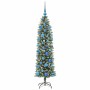 Árbol Navideño Artificial Delgado con 150 LED Verde y 150 cm en Decoración Festiva y Estacional | Comprar online en Foru.es