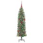 Árbol Navideño Artificial Delgado con 150 LED Verde y 150 cm en Decoración Festiva y Estacional | Comprar online en Foru.es