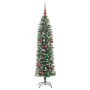 Árbol Navideño Artificial Delgado con 150 LED Verde y 150 cm en Decoración Festiva y Estacional | Comprar online en Foru.es