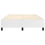 Estructura de cama de cuero sintético blanco 140x200 cm de vidaXL, Camas y somieres - Ref: Foro24-3121048, Precio: 107,84 €, ...
