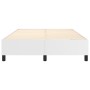 Estructura de cama de cuero sintético blanco 140x200 cm de vidaXL, Camas y somieres - Ref: Foro24-3121048, Precio: 109,64 €, ...