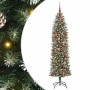 Árbol Navideño Artificial Delgado con 300 LED Verde y 180 cm en Decoración Festiva y Estacional | Comprar online en Foru.es