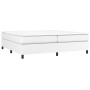 Estructura de cama de cuero sintético blanco 200x200 cm de vidaXL, Camas y somieres - Ref: Foro24-3121066, Precio: 140,06 €, ...