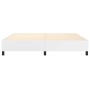 Estructura de cama de cuero sintético blanco 200x200 cm de vidaXL, Camas y somieres - Ref: Foro24-3121066, Precio: 140,06 €, ...