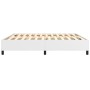 Estructura de cama de cuero sintético blanco 200x200 cm de vidaXL, Camas y somieres - Ref: Foro24-3121066, Precio: 140,06 €, ...