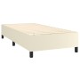 Estructura de cama box spring cuero sintético crema 100x200 cm de vidaXL, Camas y somieres - Ref: Foro24-3121031, Precio: 75,...