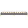 Estructura de cama de tela gris oscuro 90x190 cm de vidaXL, Camas y somieres - Ref: Foro24-3120575, Precio: 95,43 €, Descuent...