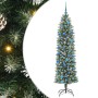Árbol Navideño Artificial Delgado con 300 LED Verde y 180 cm en Decoración Festiva y Estacional | Comprar online en Foru.es