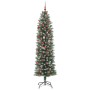 Árbol Navideño Artificial Delgado con 300 LED Verde y 210 cm en Decoración Festiva y Estacional | Comprar online en Foru.es