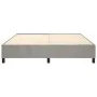 Estructura de cama de terciopelo gris claro 180x200 cm de vidaXL, Camas y somieres - Ref: Foro24-3121138, Precio: 135,97 €, D...