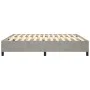 Estructura de cama de terciopelo gris claro 180x200 cm de vidaXL, Camas y somieres - Ref: Foro24-3121138, Precio: 135,97 €, D...