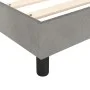 Estructura de cama de terciopelo gris claro 180x200 cm de vidaXL, Camas y somieres - Ref: Foro24-3121138, Precio: 135,97 €, D...