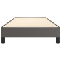 Estructura de cama de cuero sintético gris 100x200 cm de vidaXL, Camas y somieres - Ref: Foro24-3120686, Precio: 79,56 €, Des...