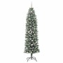 Árbol Navideño Artificial Delgado con 300 LED Verde y 210 cm en Decoración Festiva y Estacional | Comprar online en Foru.es