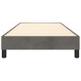 Estructura de cama de terciopelo gris oscuro 80x200 cm de vidaXL, Camas y somieres - Ref: Foro24-3120737, Precio: 80,13 €, De...
