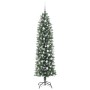 Árbol Navideño Artificial Delgado con 300 LED Verde y 210 cm en Decoración Festiva y Estacional | Comprar online en Foru.es