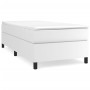 Estructura de cama cuero sintético blanco 90x190 cm de vidaXL, Camas y somieres - Ref: Foro24-3121018, Precio: 102,63 €, Desc...